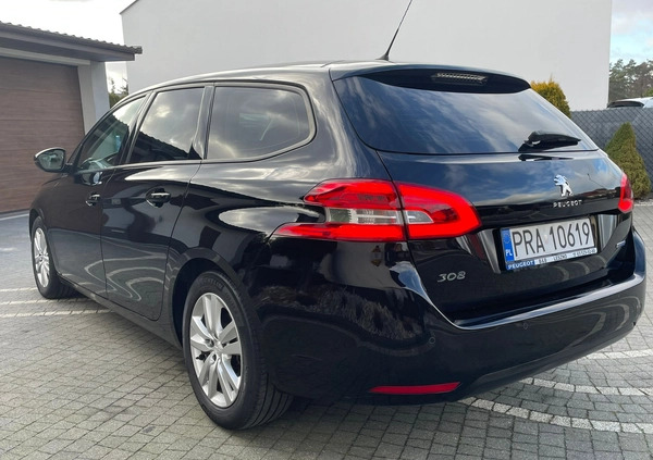 Peugeot 308 cena 65000 przebieg: 45000, rok produkcji 2020 z Czerwionka-Leszczyny małe 781